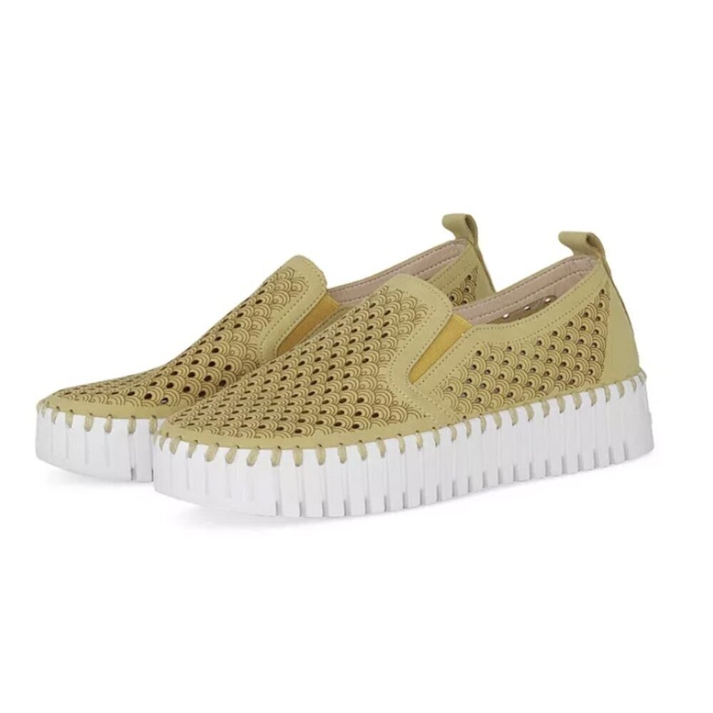 Ilse Jacobsen ‘Tulip 141’ Platform Slip-On, Citronella, EU 41
